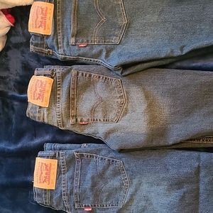 3 pair Boys Levi's size 10. All in excellent condition